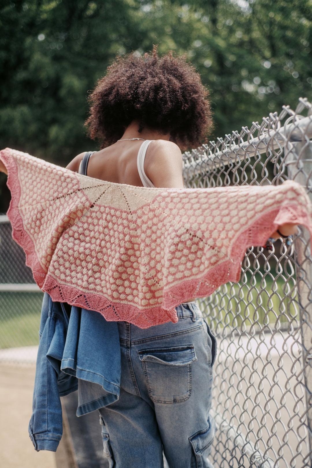 Guanaco Argentino Shawl | Knitting pattern and Optional Kits