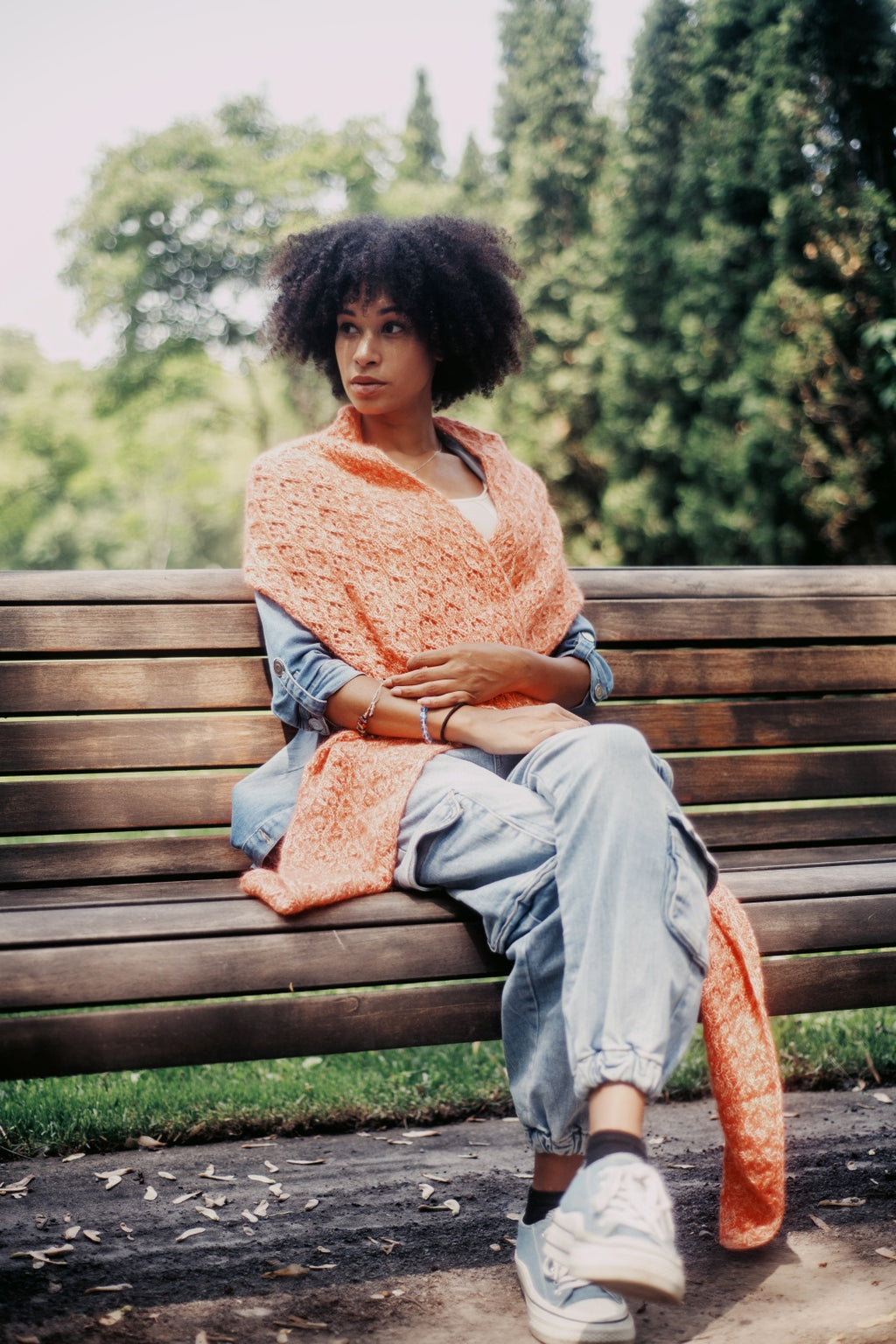 Solstice Shawl | Knitting pattern with Optional Kits – Les Laines ...