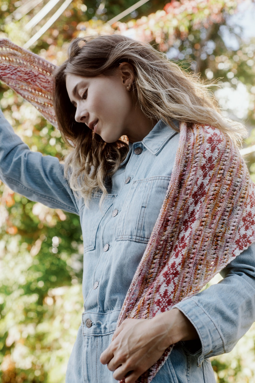 Ixora Shawl - Knitting Pattern and Optional Kit