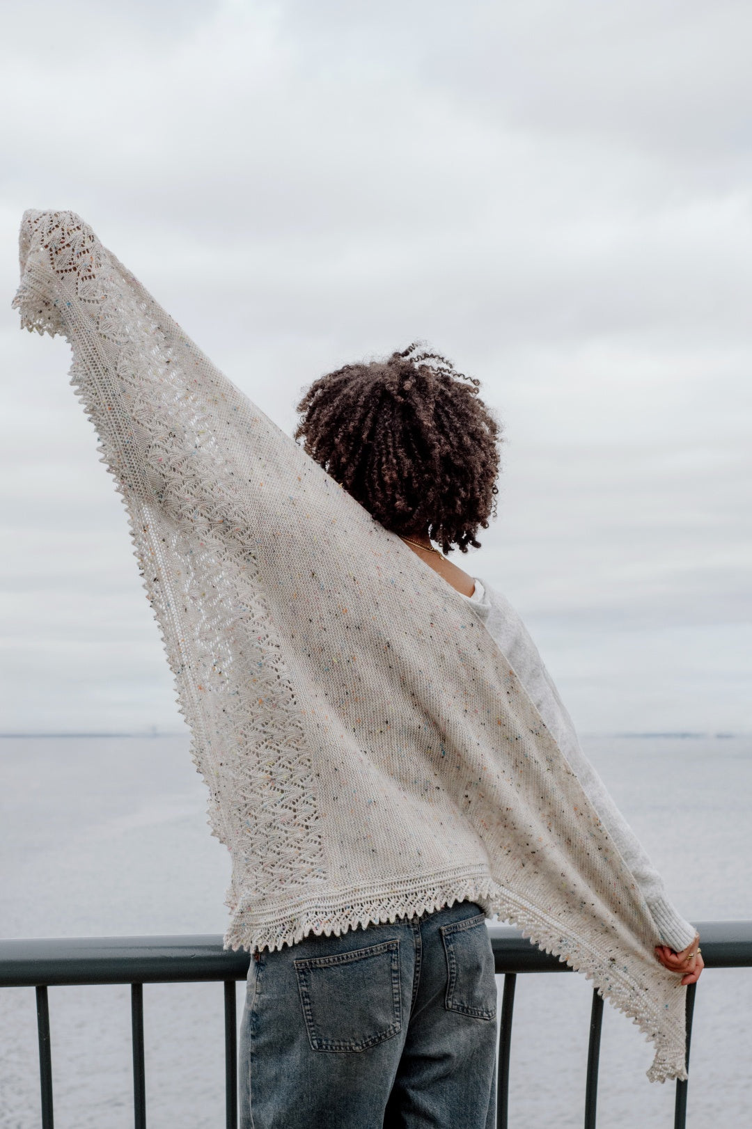 Vulkan Shawl | Knitting kit