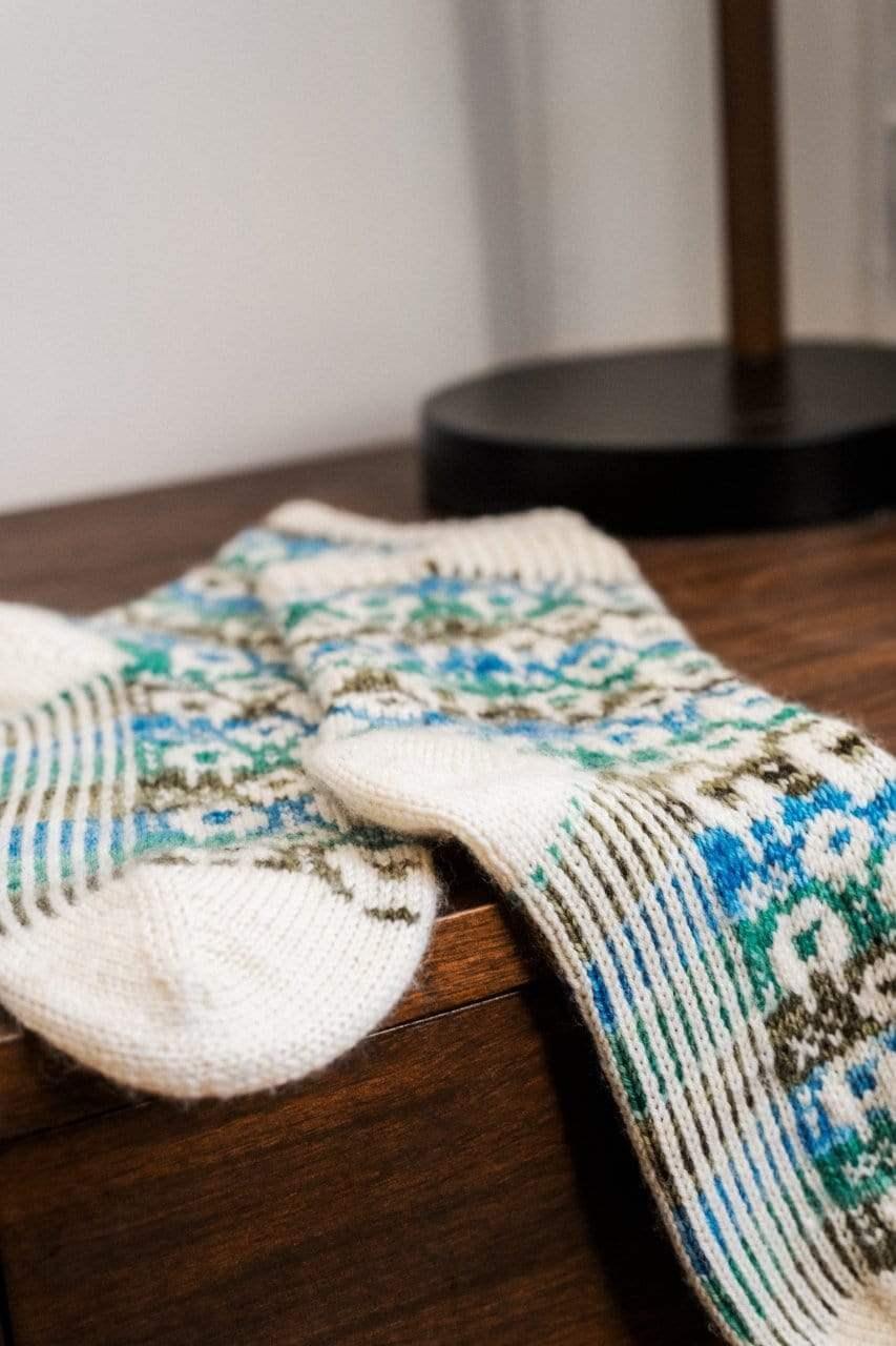 Les Moutons de Biscotte Free sock pattern