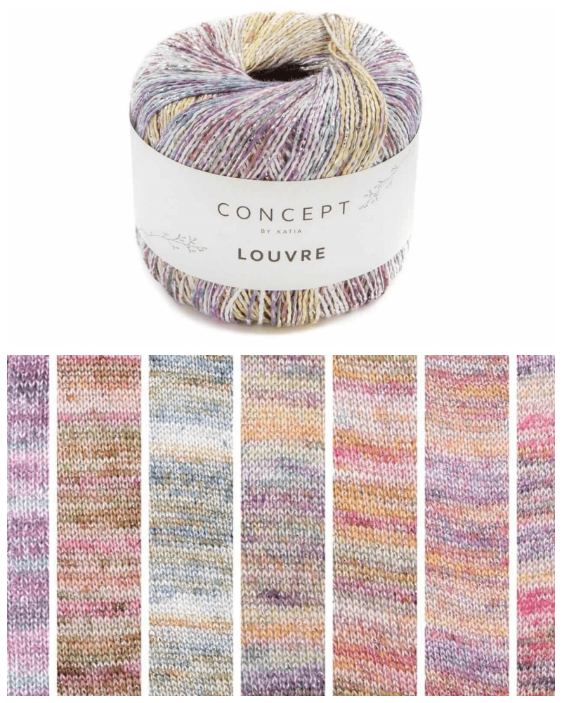 Katia Concept - LOUVRE - DISC - Les Laines Biscotte Yarns