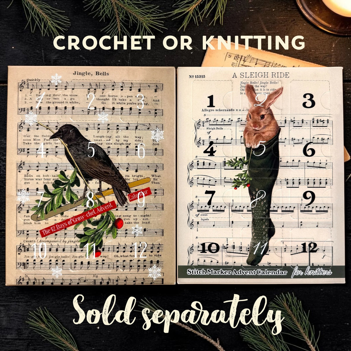 Firefly Notes Stitch Marker Advent Calendar 2026 - Crochet & Knitting version — PRE-ORDER