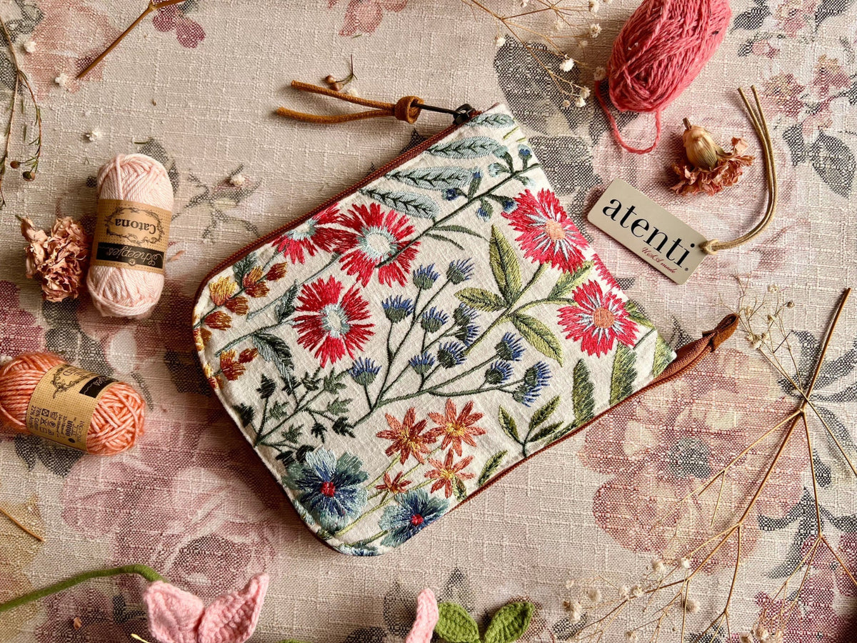 Wildflower Circular Needle Case
