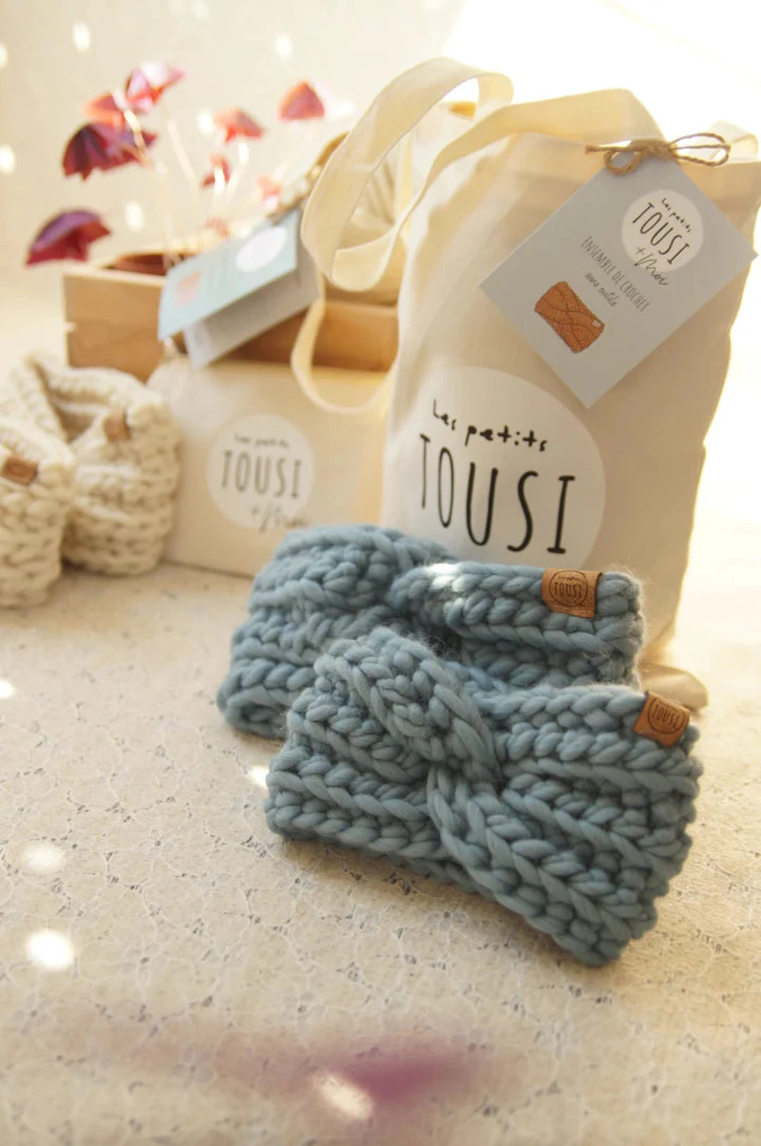 Kit de crochet - Duo de bandeaux -Les petits Tousi