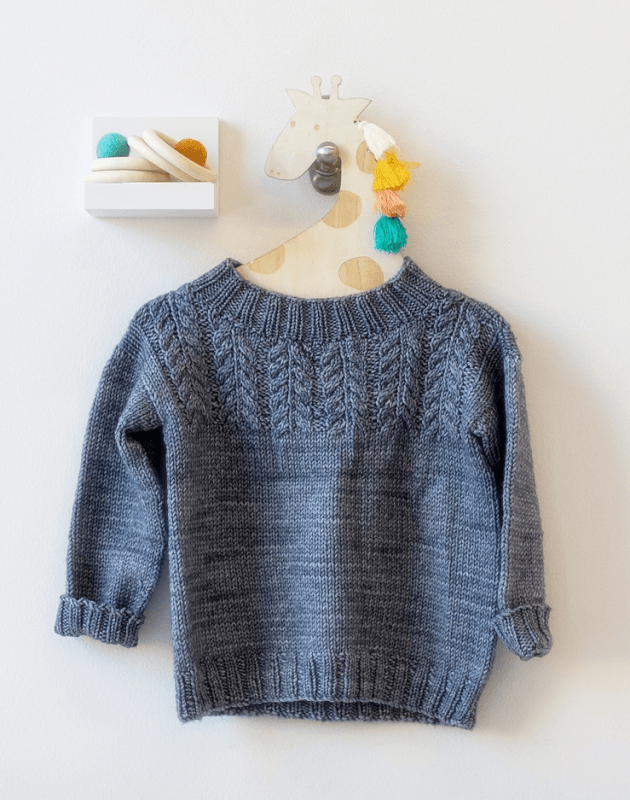 Knit a little by Marie Greene - Les Laines Biscotte Yarns