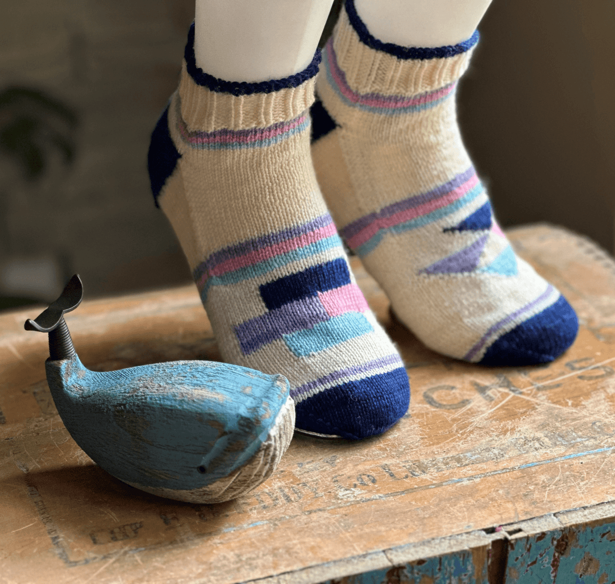 ankle socks knitting pattern