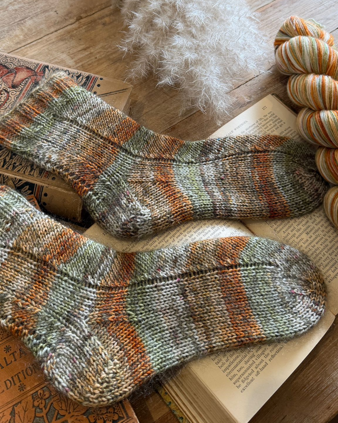 Shifted Lines Socks | Knitting pattern and Optional kit