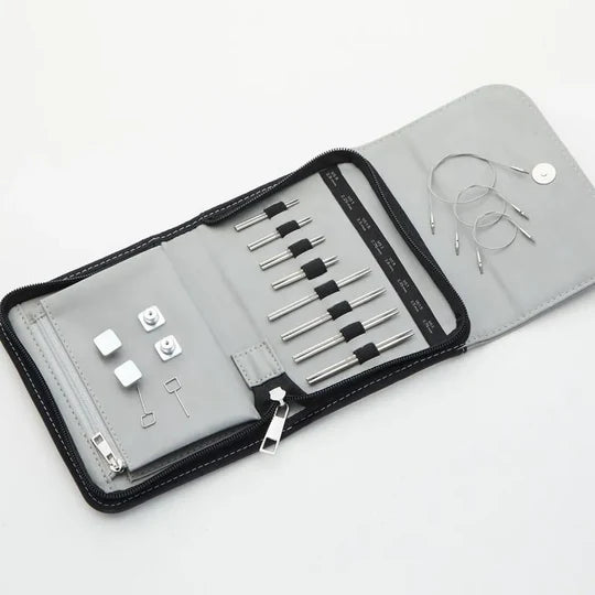 KnitPro Stelo Petite IC Needle Sets in Case (2"- 3")