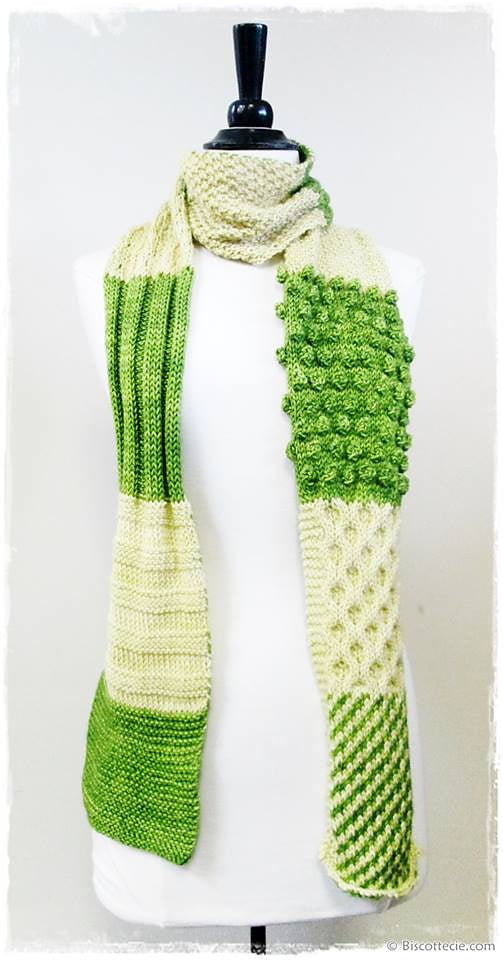 Knitting pattern for beginners - Underage Wizard's scarf