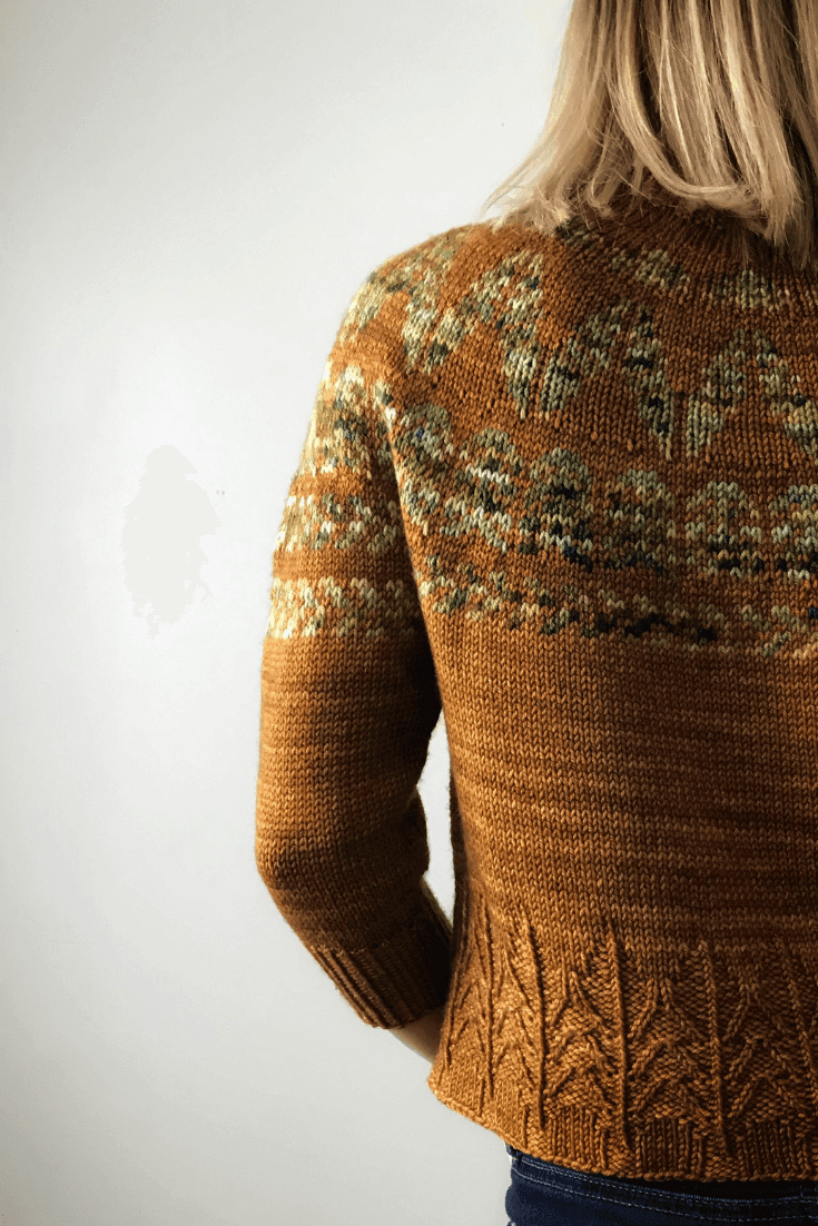 Pattern Pinewood Pinewood Pull Free Knitting Pattern – Les Laines Biscotte Yarns