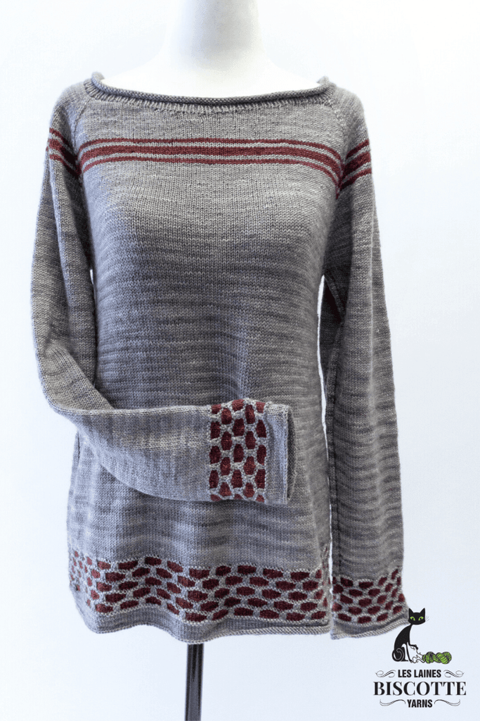 Hanikamu Sweater Knitting Pattern