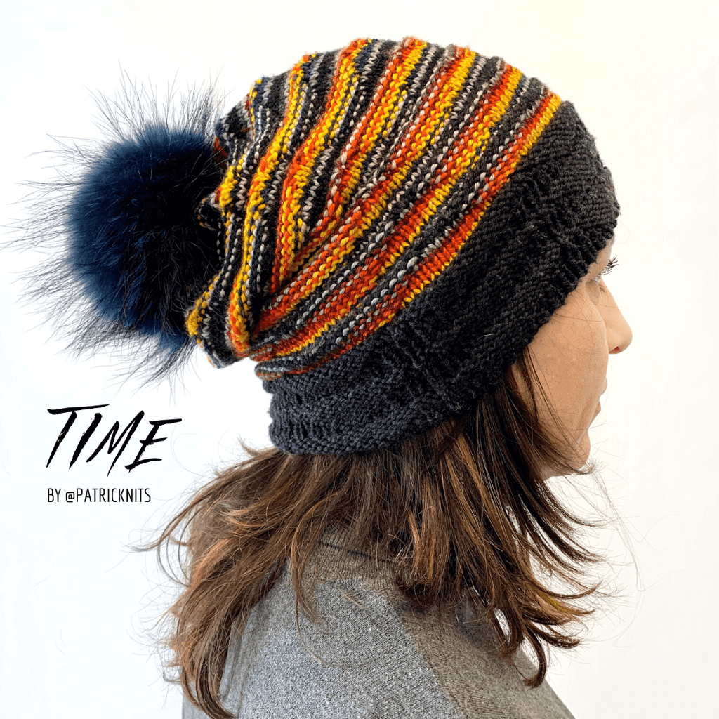 TIME Hat Knitting Pattern