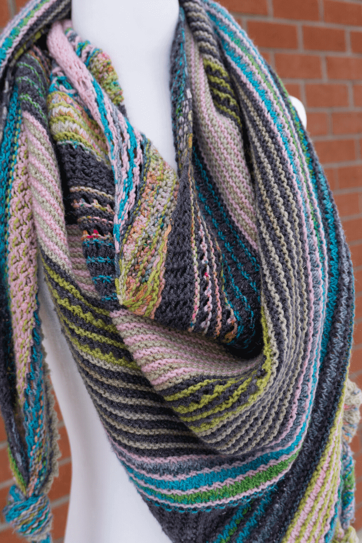 The Unpredictable Shawl Knitting Pattern