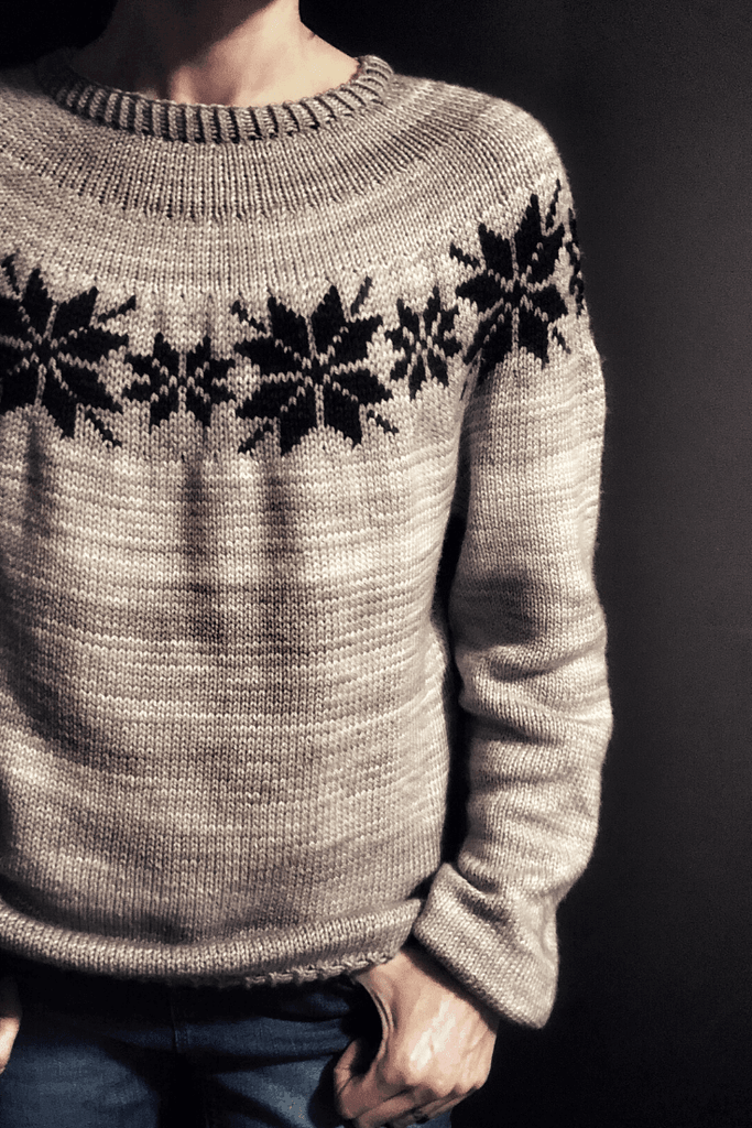 Lilium Pullover Knitting Pattern