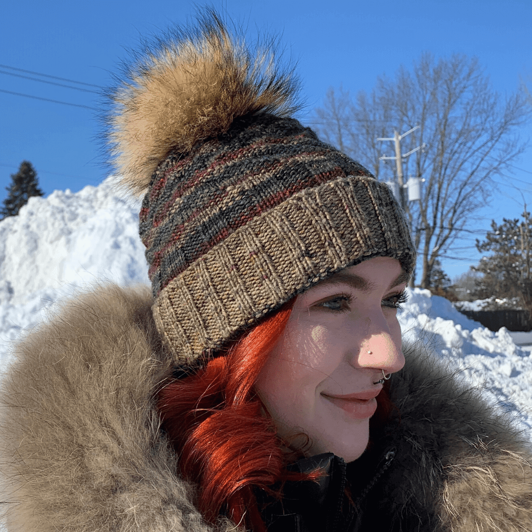 Urban Woods Hat Knitting Pattern