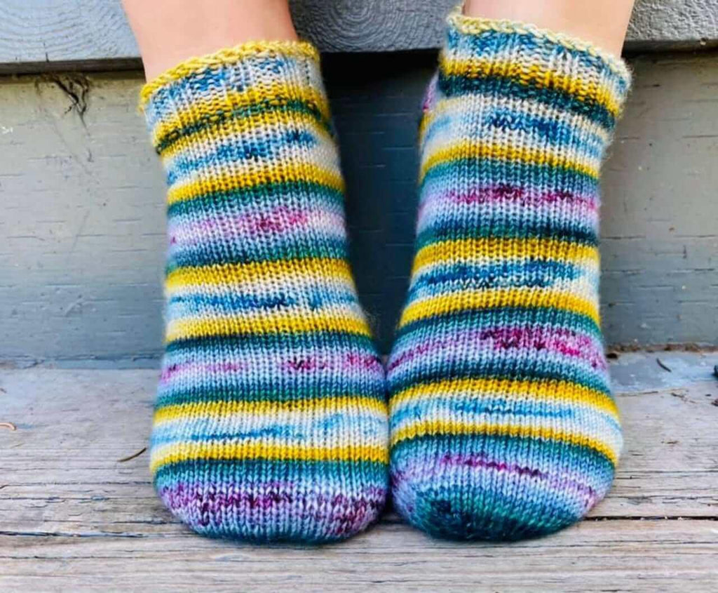 hand-dyed sock yarn PATRICKNITS DANKE