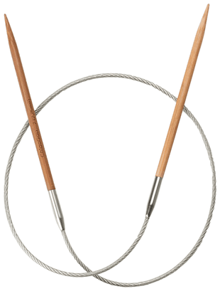 Bamboo Circulars - 24" (60 cm), Patina - Les Laines Biscotte Yarns