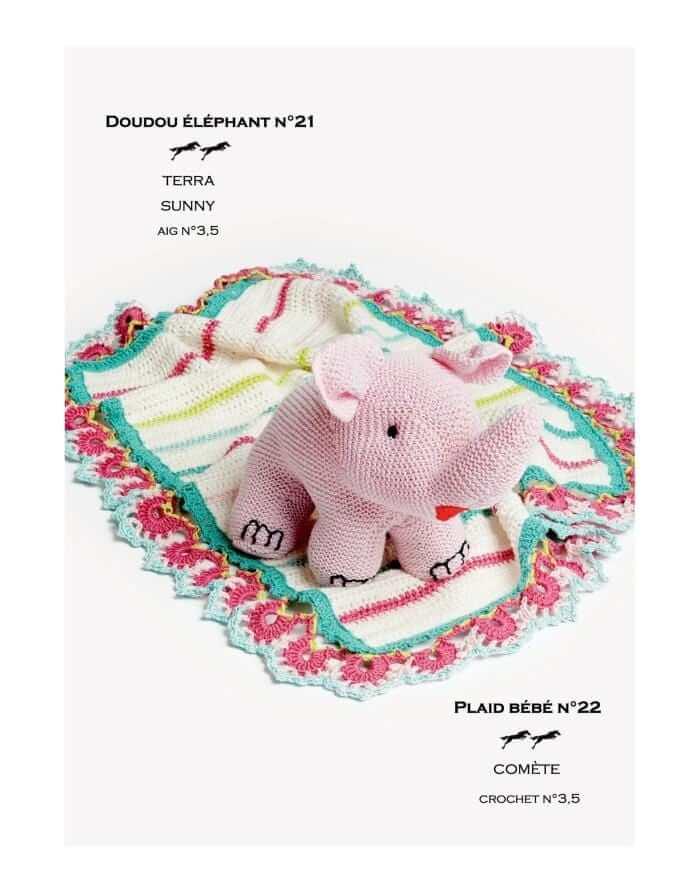 Patron Cheval Blanc Catalogue 27-21 - Peluche Éléphant