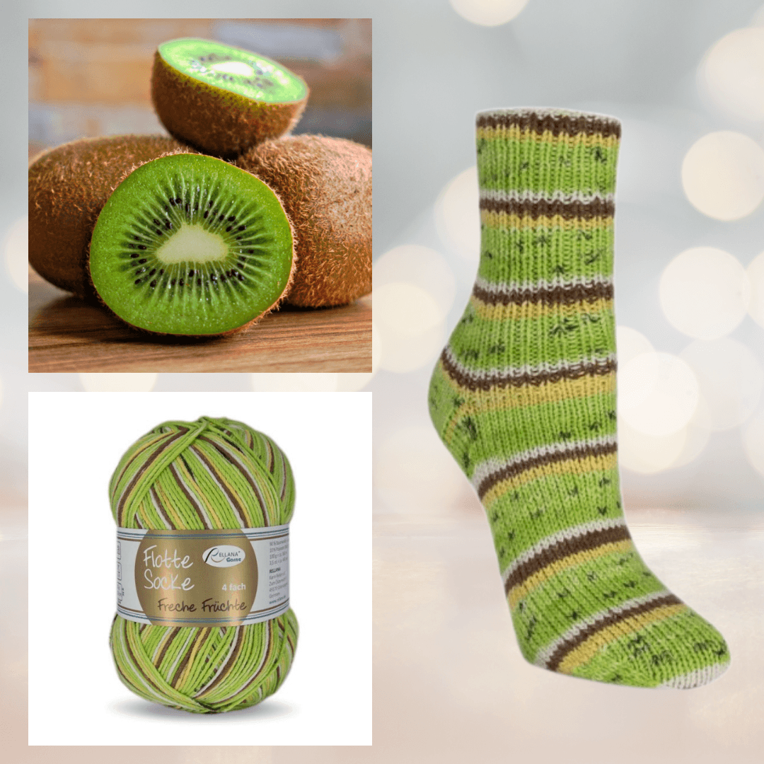 Flotte Sock Freche Fruchte DISC - Les Laines Biscotte Yarns