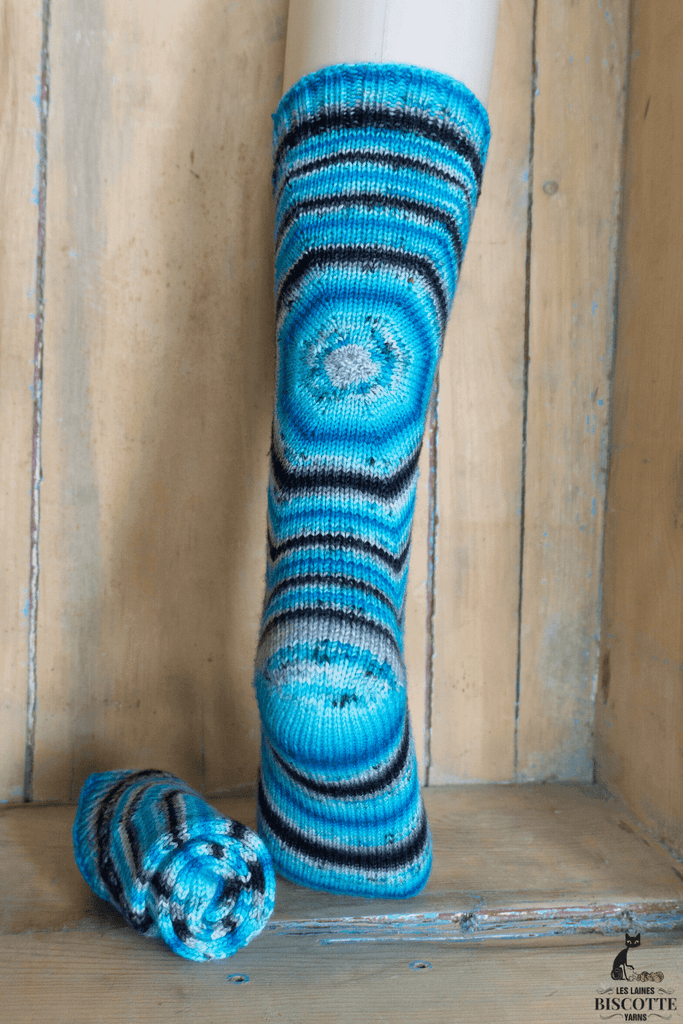 Sock pattern "Bullseye"