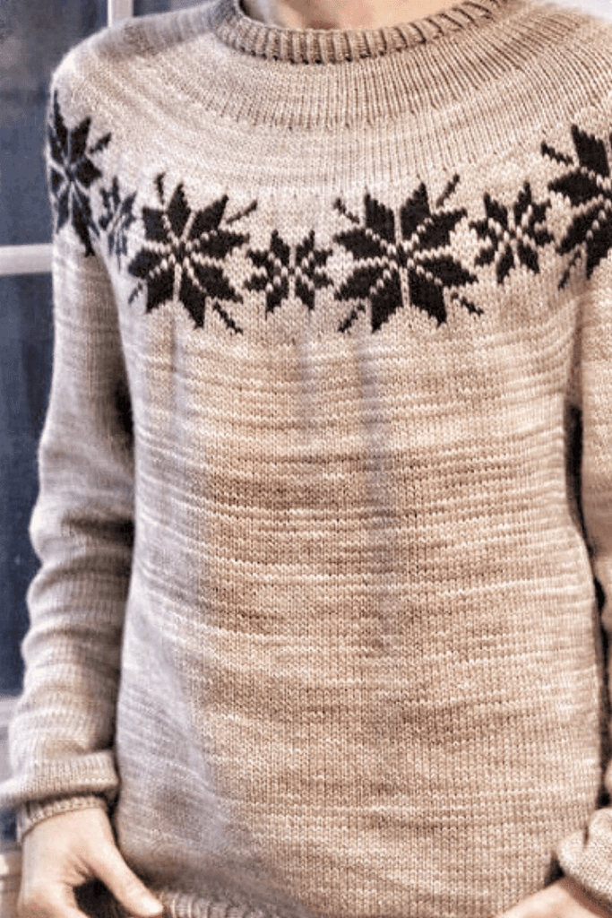 Lilium Pullover Knitting Pattern