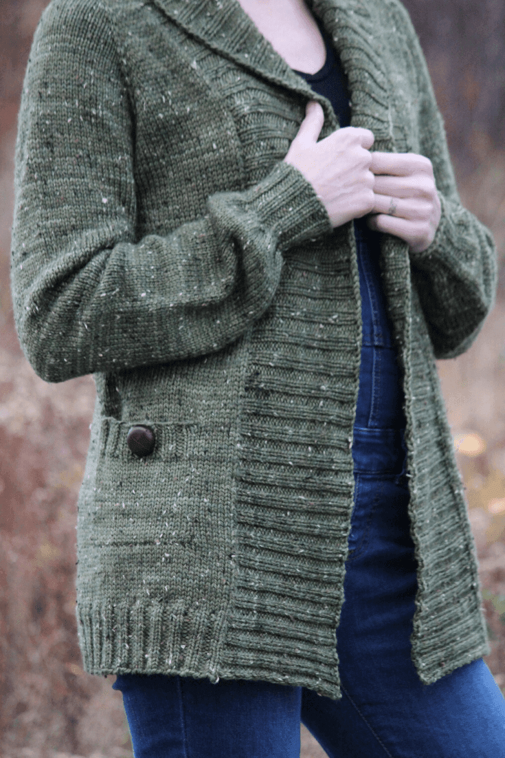 Kalamata Cardigan Knitting Pattern