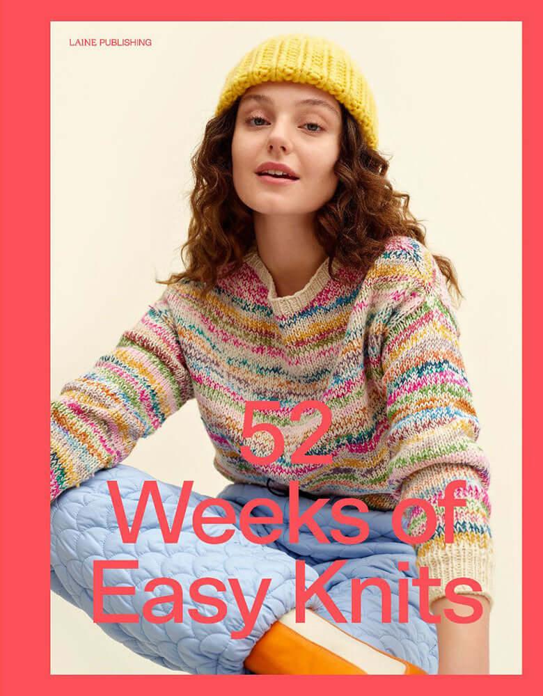 52 Weeks of Easy Knits Knitting Book - Les Laines Biscotte Yarns