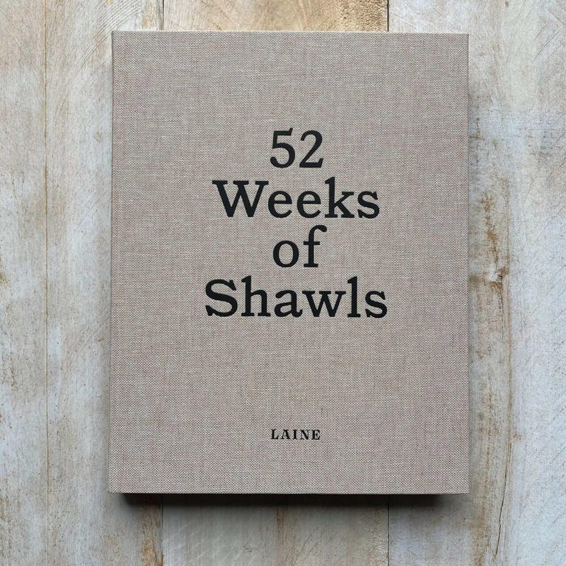 52 Weeks of Shawls Knitting Book - Les Laines Biscotte Yarns