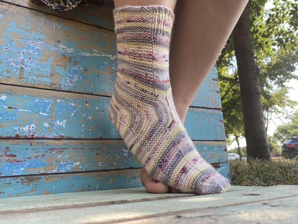 Stoïque Free sock pattern