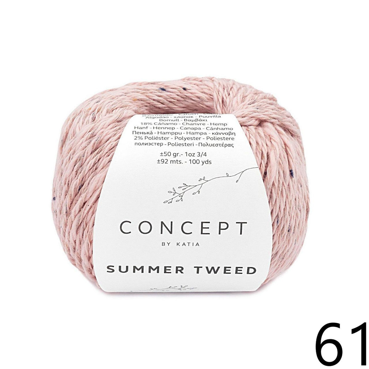 Summer Tweed - KATIA - Les Laines Biscotte Yarns