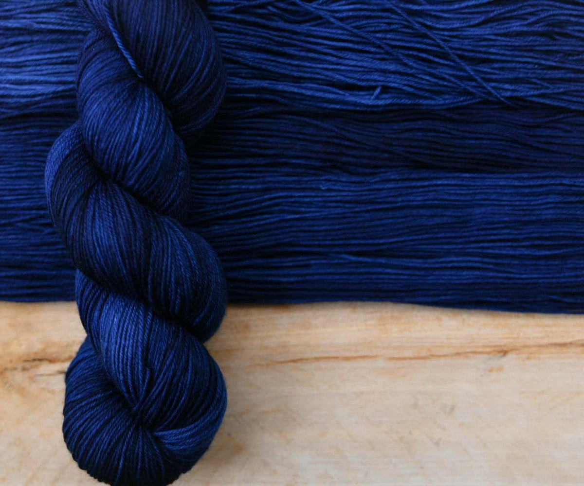 Hand-dyed Sock Yarn - BIS-SOCK DENIM