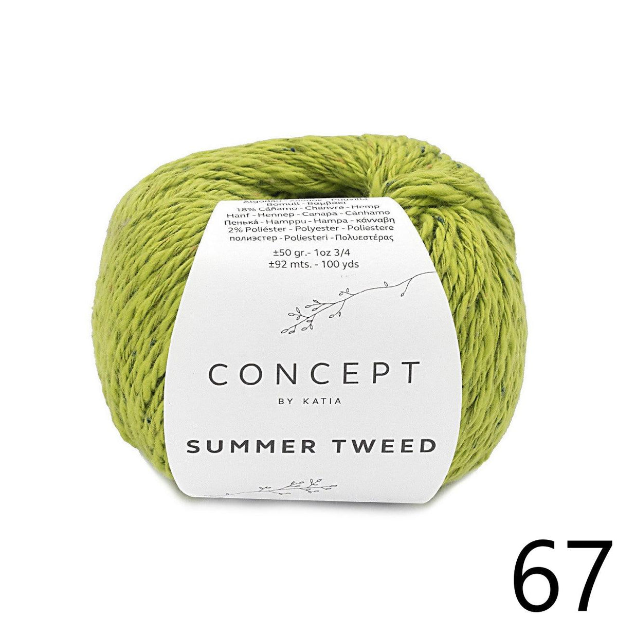 Summer Tweed - KATIA - Les Laines Biscotte Yarns