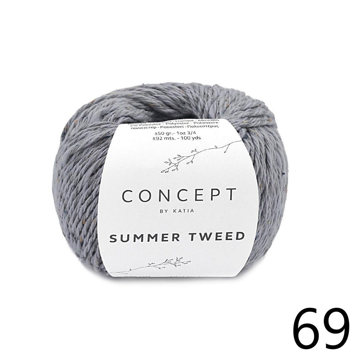 Summer Tweed - KATIA - Les Laines Biscotte Yarns