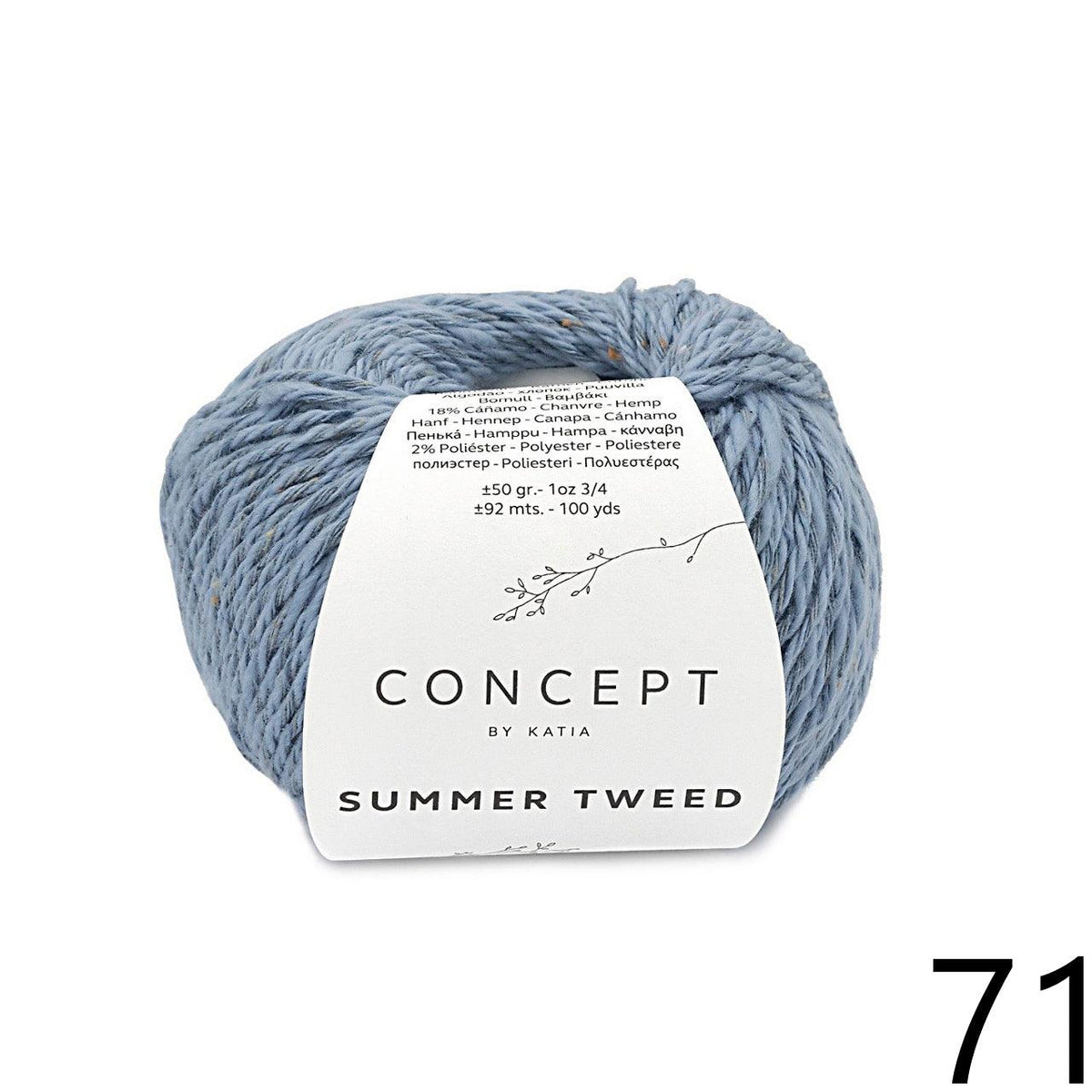 Summer Tweed - KATIA - Les Laines Biscotte Yarns