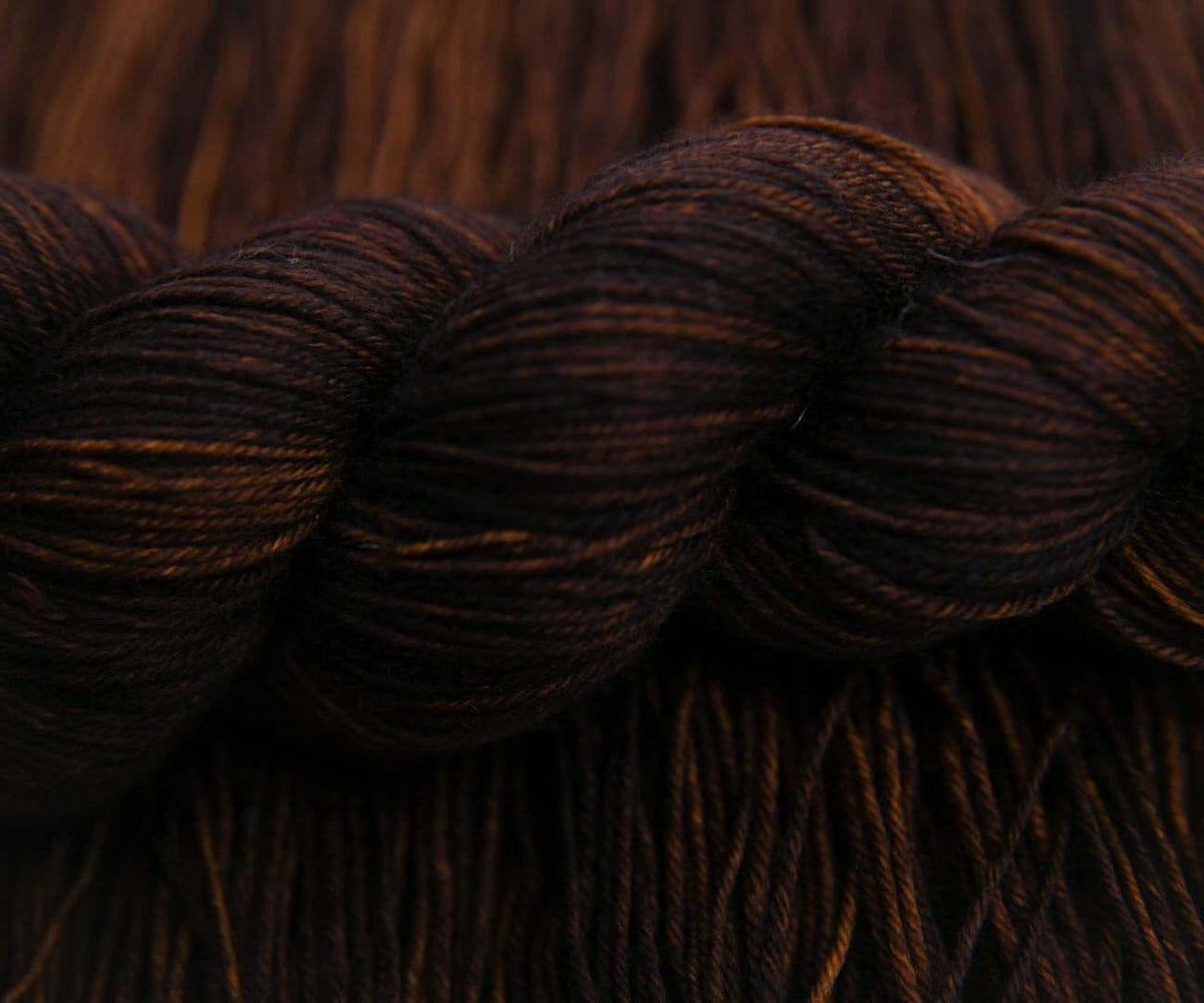 Hand-dyed Sock Yarn - BIS-SOCK CHOCOLAT