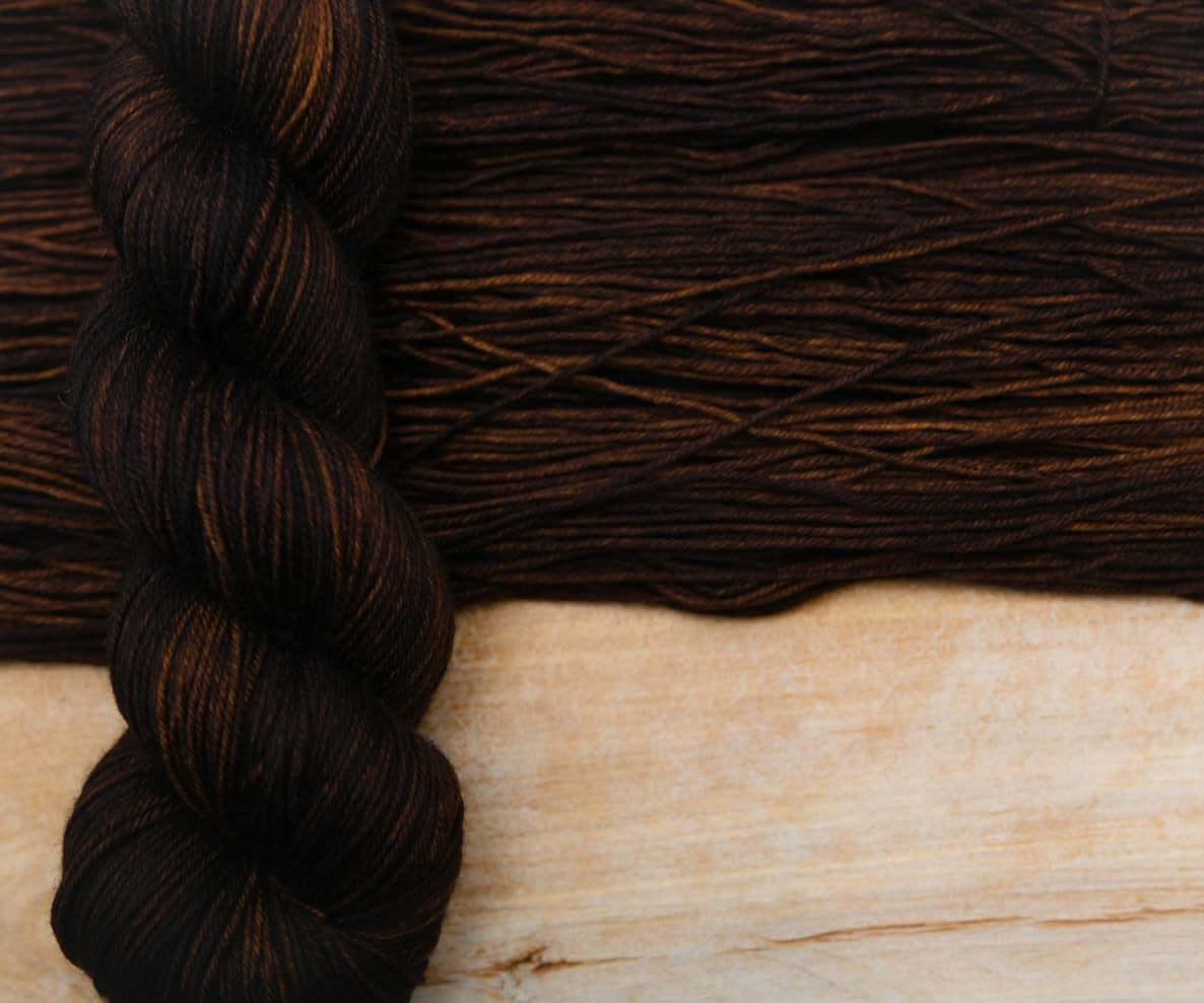 Hand-dyed Sock Yarn - BIS-SOCK CHOCOLAT