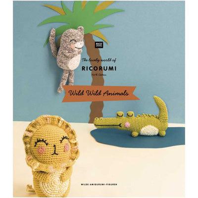 Ricorumi DK book Wild Wild Animals - Les Laines Biscotte Yarns