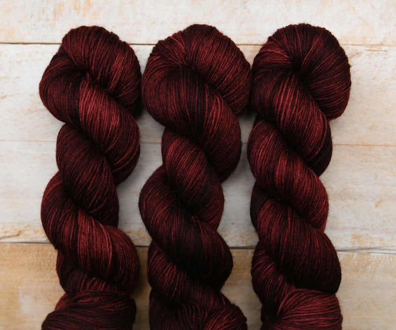 Hand-dyed Sock Yarn - BIS-SOCK ACAJOU