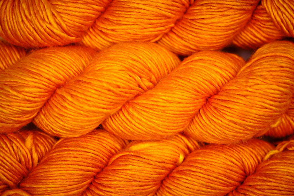 Merino & silk hand-dyed yarn ALBUS COUPE DE FEU