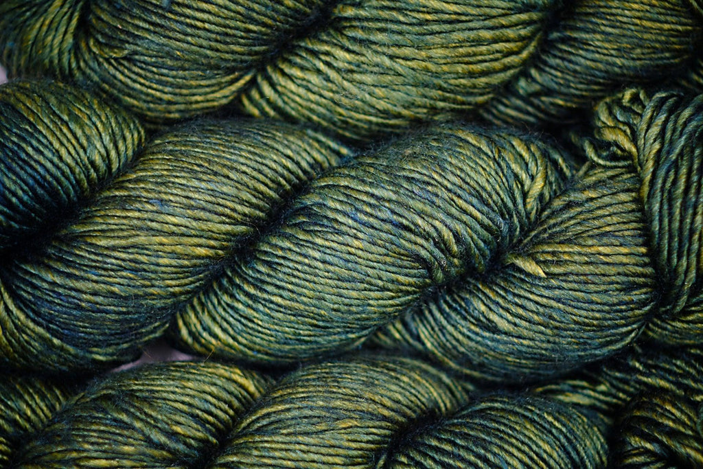 Merino & silk hand-dyed yarn ALBUS KALAMATA