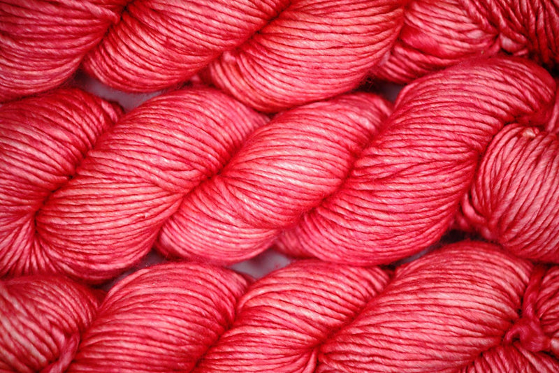 Merino & silk hand-dyed yarn ALBUS SMOOTHIE