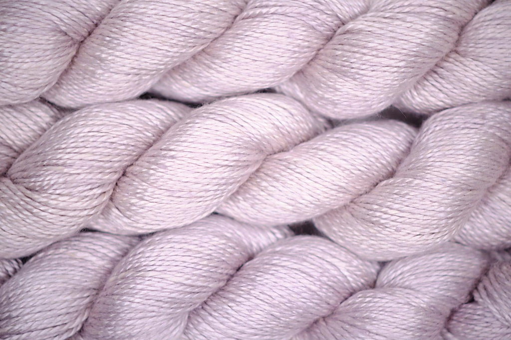 Hand-dyed yarn made of silk & Seacell ALGUA MARINA METAL