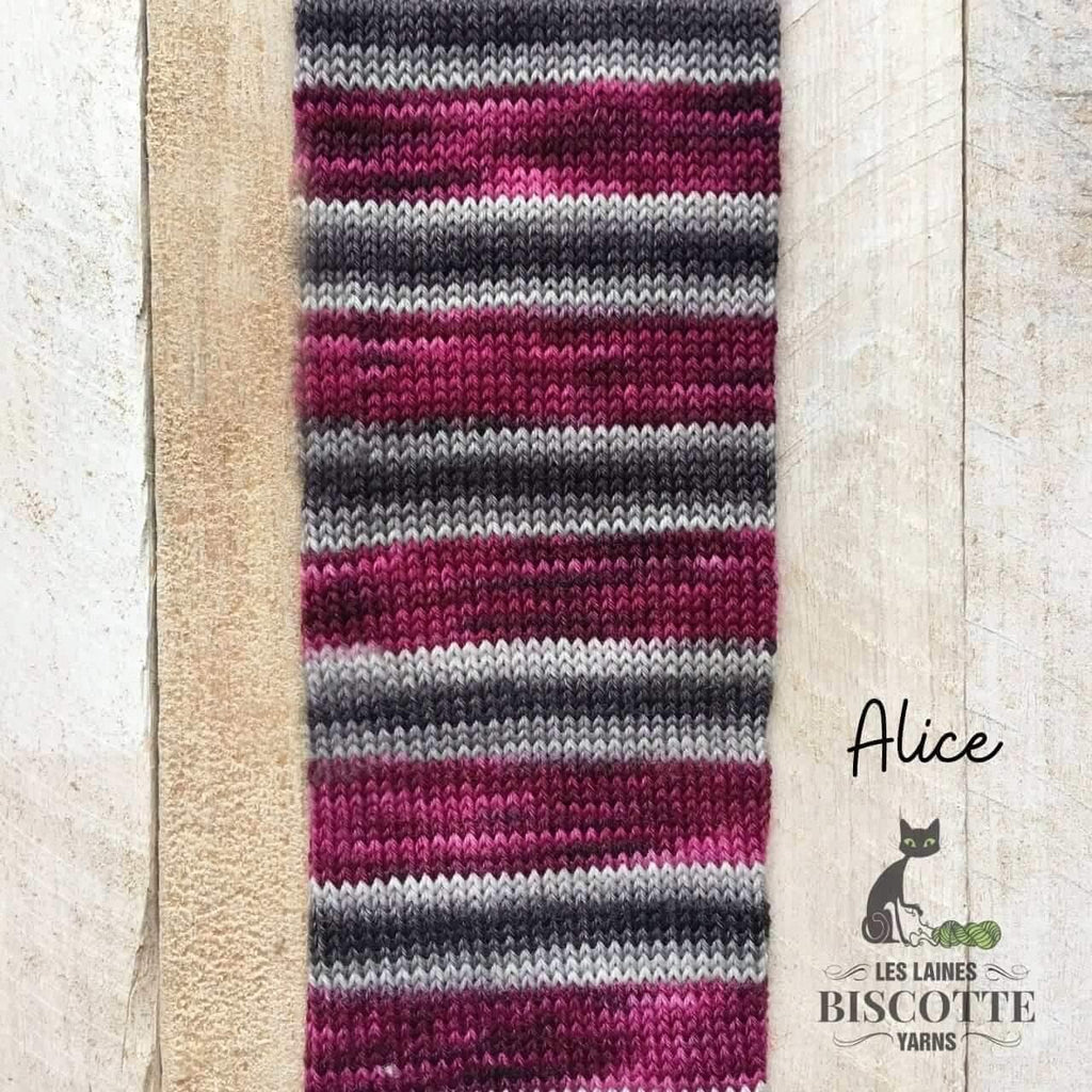 Self-Striping Sock Yarn - BIS-SOCK ALICE