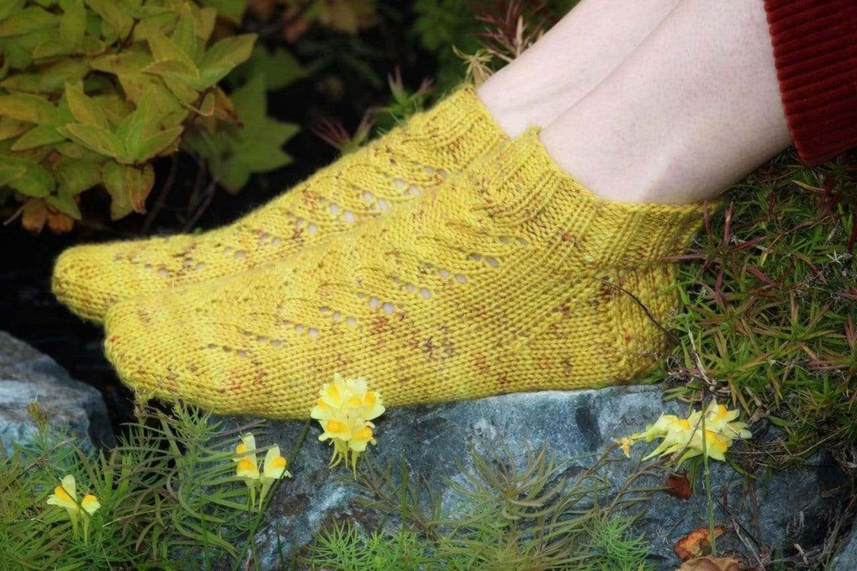 DK PURE Shorties socks Free Knitting Pattern