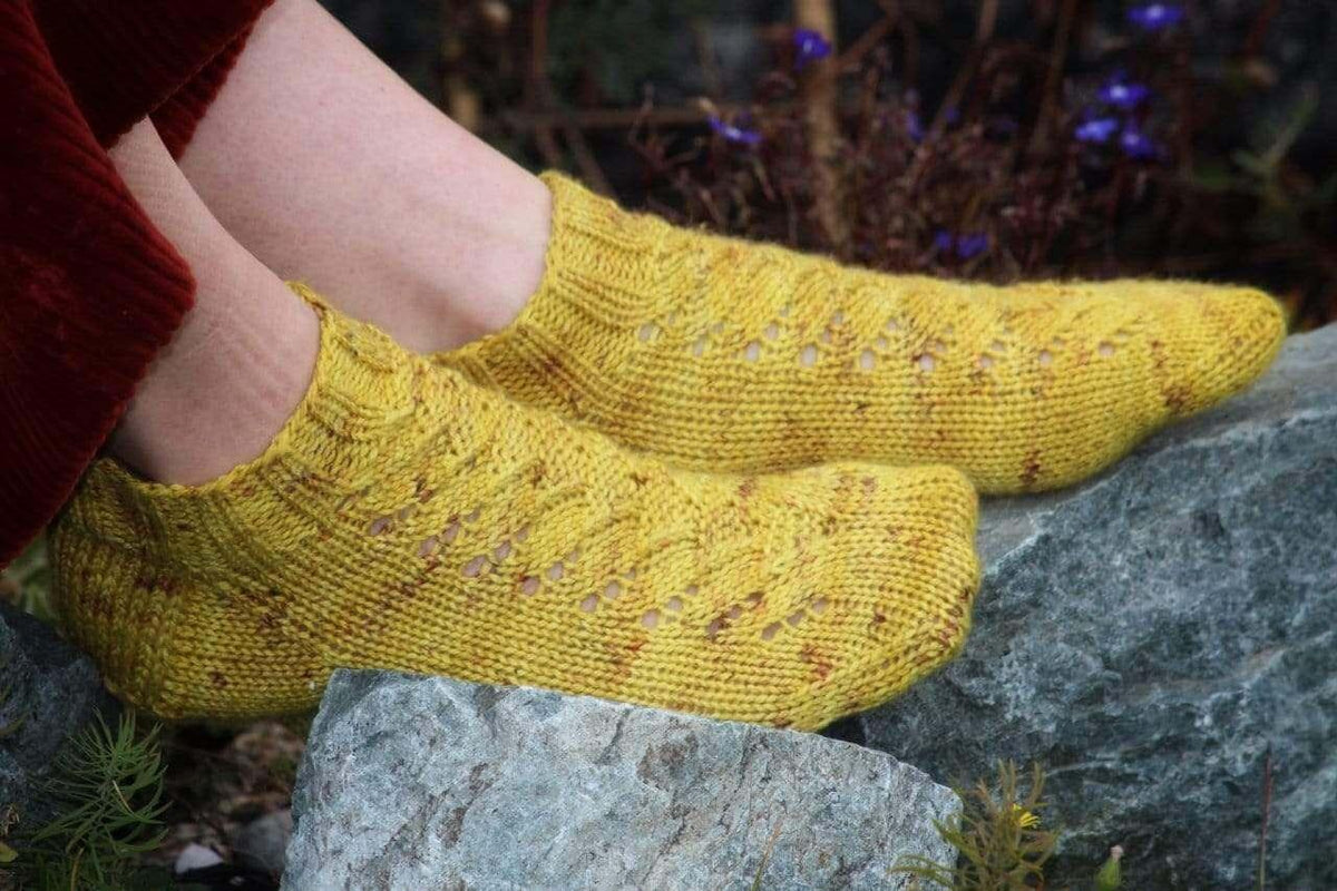 DK PURE Shorties socks Free Knitting Pattern