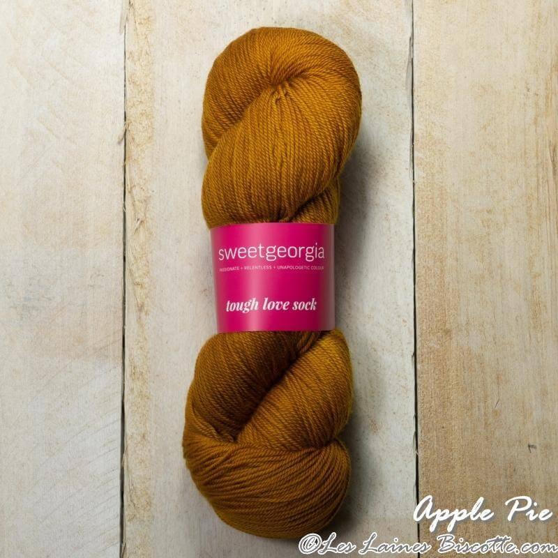 Sweet Georgia - Tough Love Sock - Color: Apple Pie