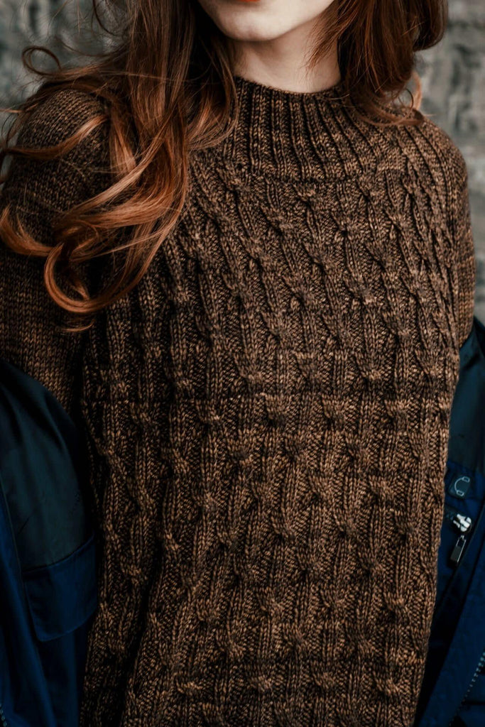 Aristea - Cabled Sweater Pattern