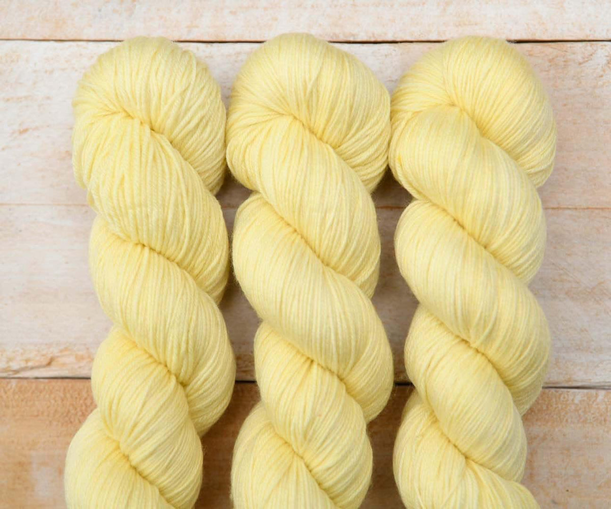 Hand-dyed Sock Yarn - BIS-SOCK LIMONADE