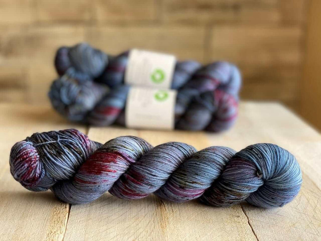Hand-dyed Sock Yarn - BIS-SOCK FORGET ME NOT